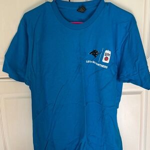 Carolina Panthers Miller Lite T-shirt Large